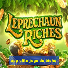 app elite jogo do bicho